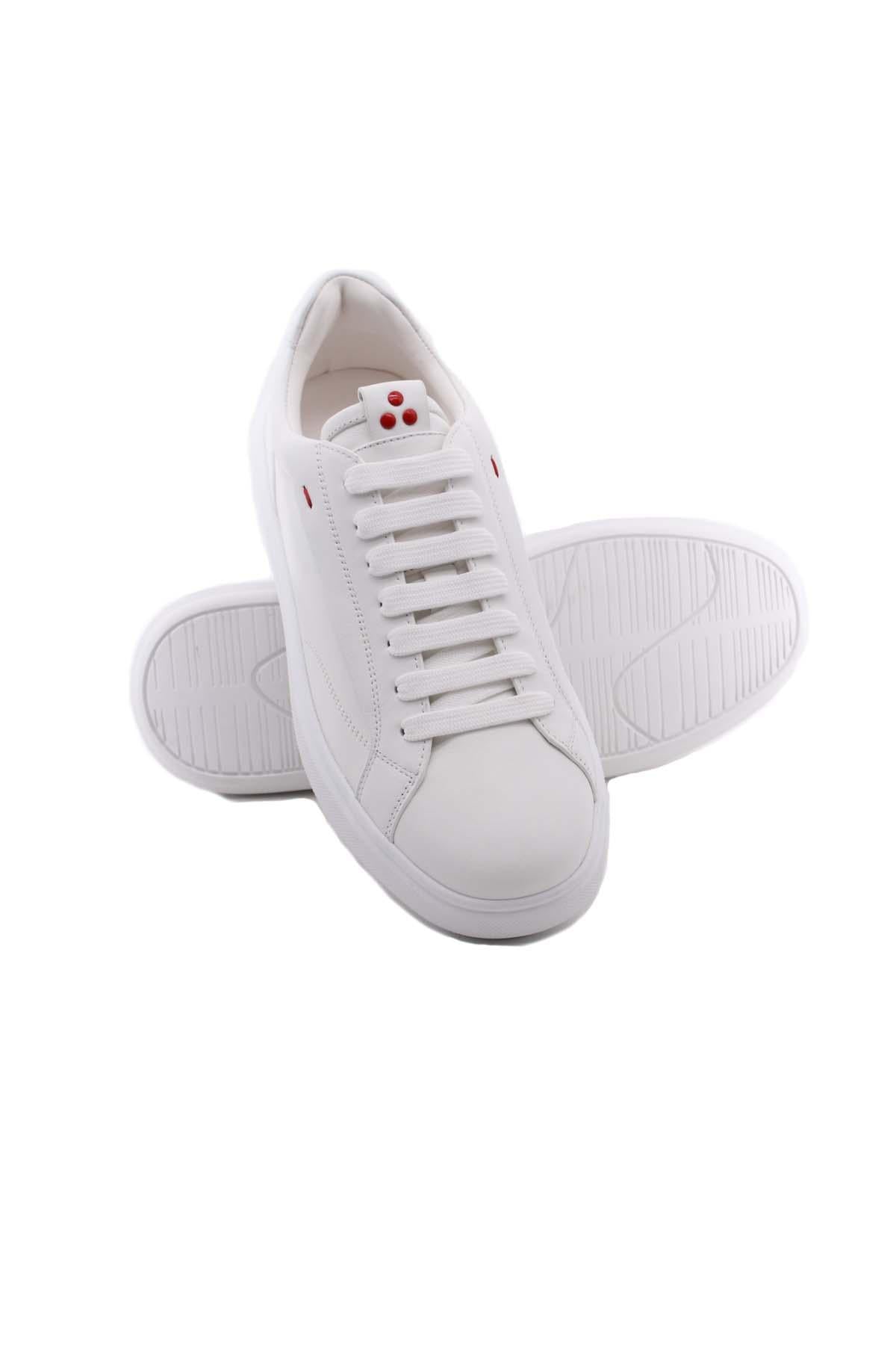 Scarpa sneakers in pelle 