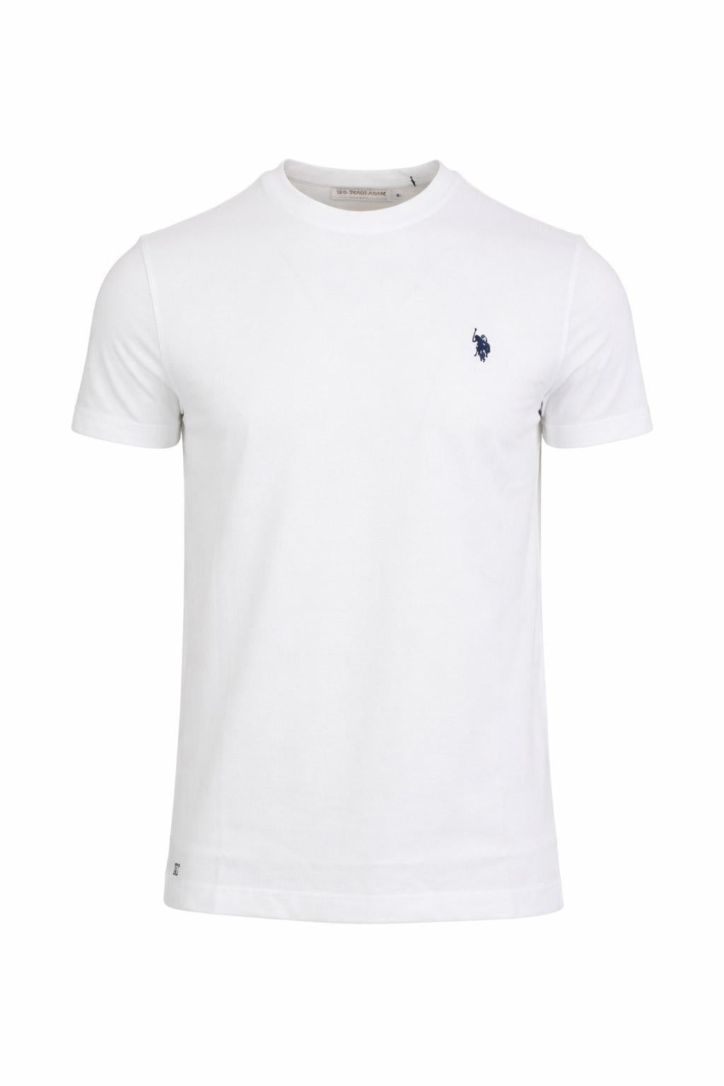 T-shirt uomo in cotone piquet con logo 