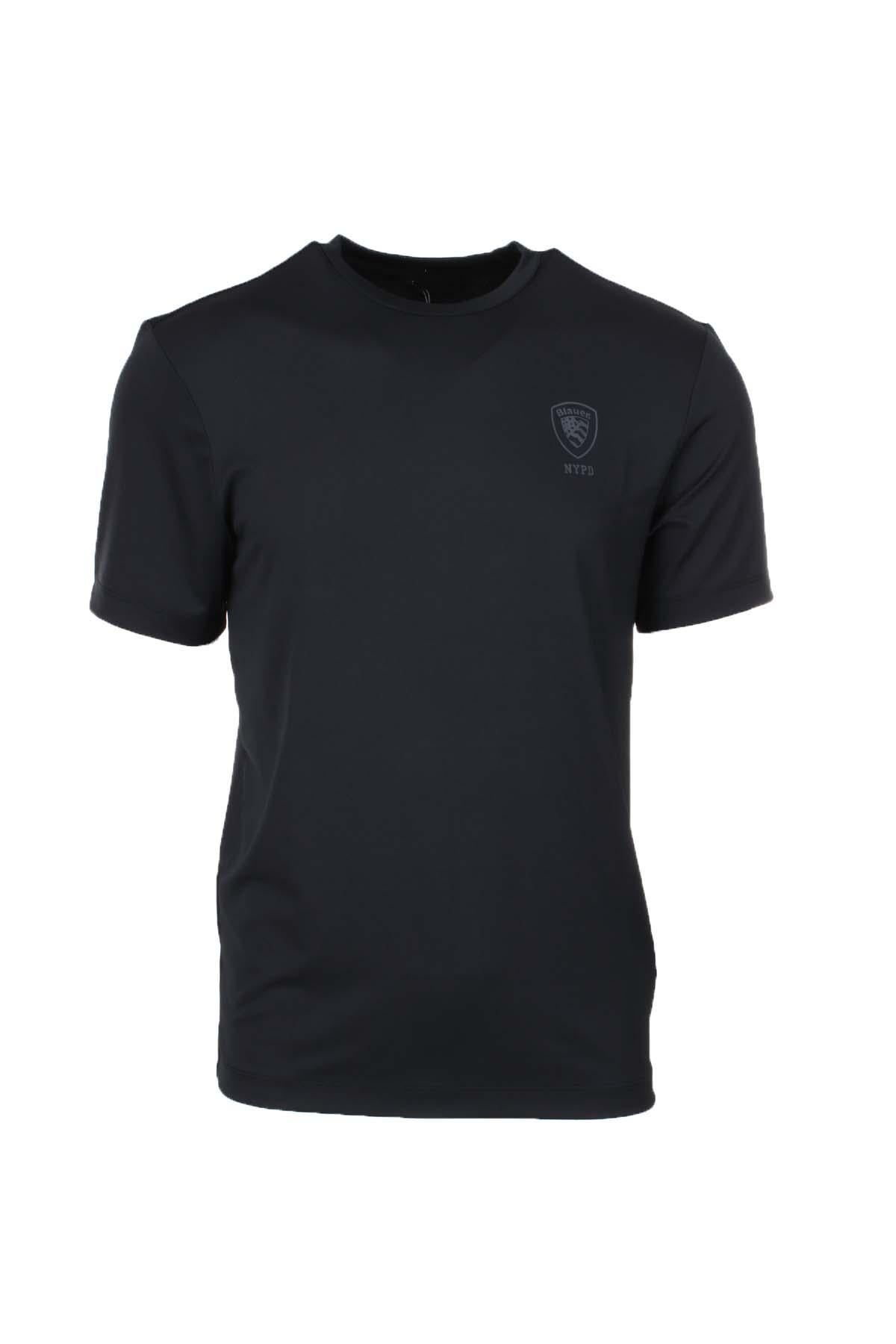 T-shirt mezza manica in tessuto tecnico. 