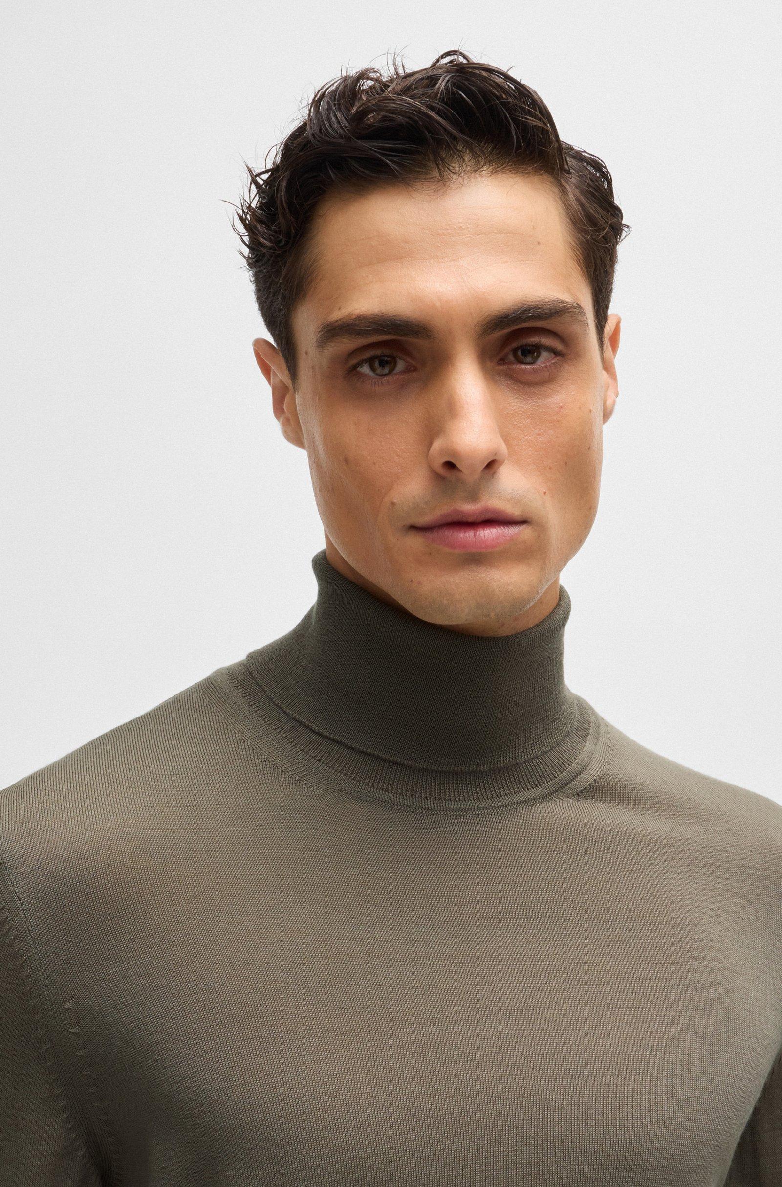 Maglia dolcevita in lana 