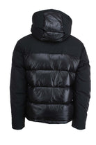 Piumino con cappuccio bitessuto BROOK 