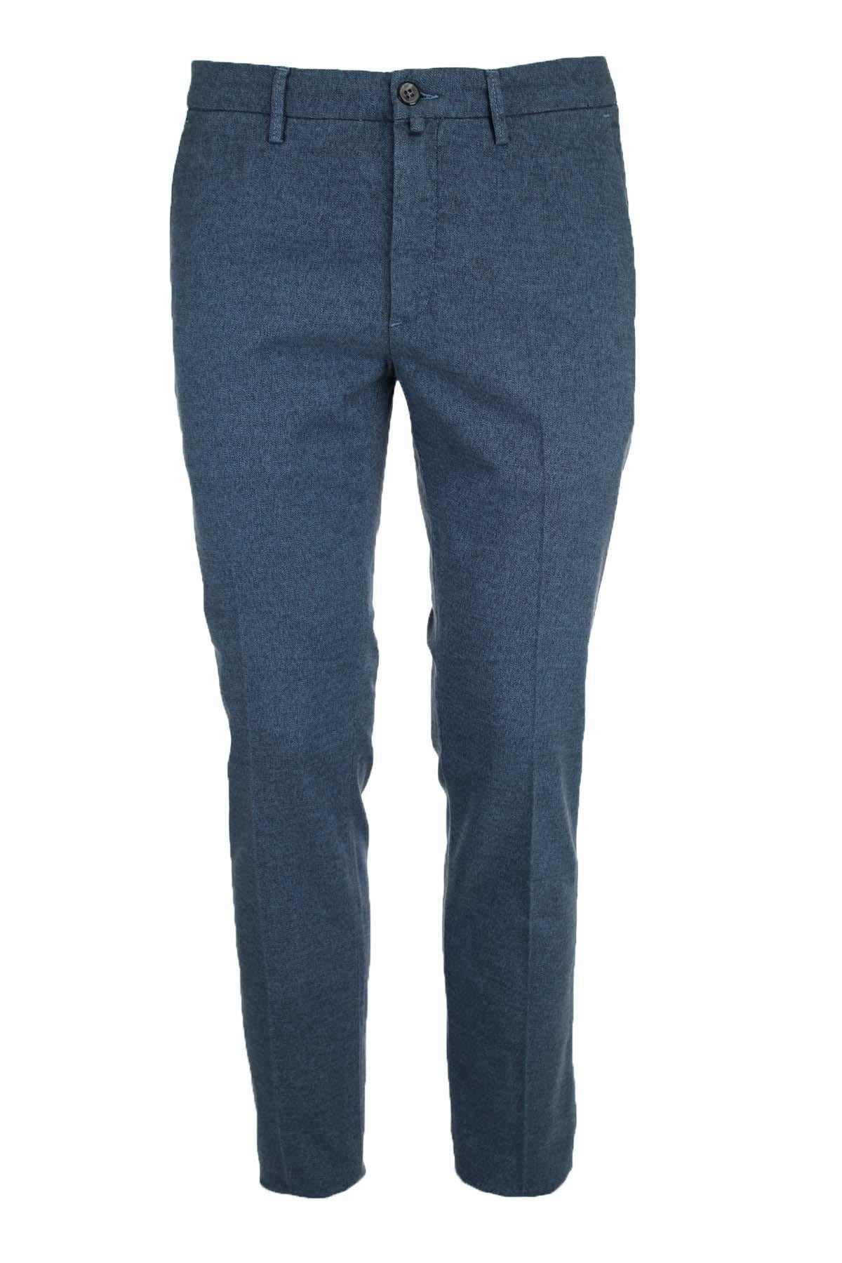 Pantalone in misto cotone stretch 