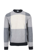Maglia pullover girocollo a quadri 