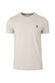 T-Shirt Uomo Cotone con logo ricamato