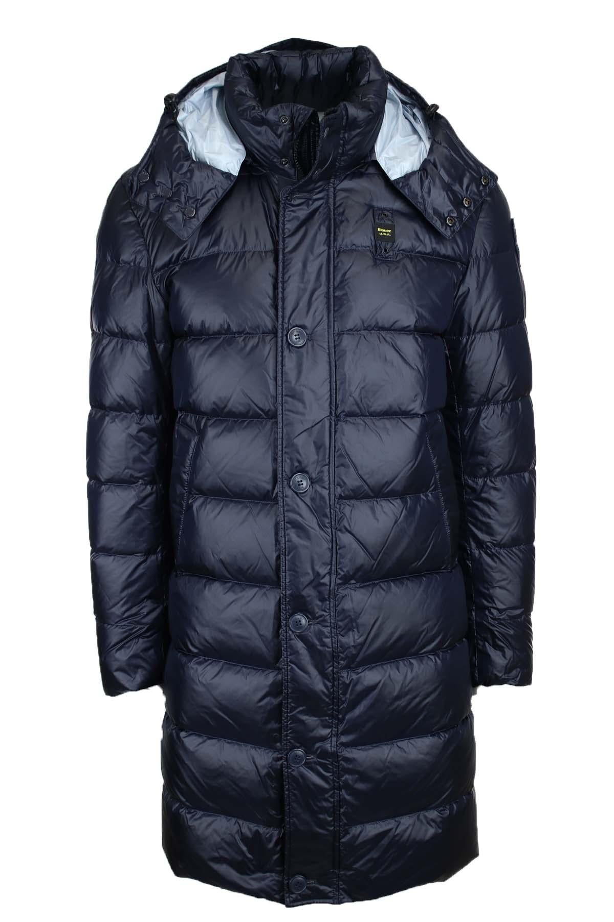 Piumino lungo con cappuccio estraibile CARVER 