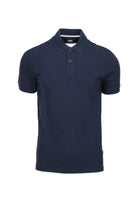 Polo mezza manica in cotone piquet con logo 