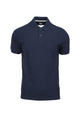 Polo mezza manica in cotone piquet con logo