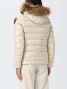 Piumino a onde con bordo in pelliccia ALDIE 