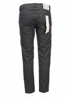 Pantalone 5 taschein cotone stretch operato 