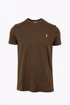 T-Shirt Uomo Cotone con logo ricamato 