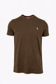 T-Shirt Uomo Cotone con logo ricamato