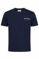 Tshirt Uomo in Cotone con Ricamo Gin Tonic 