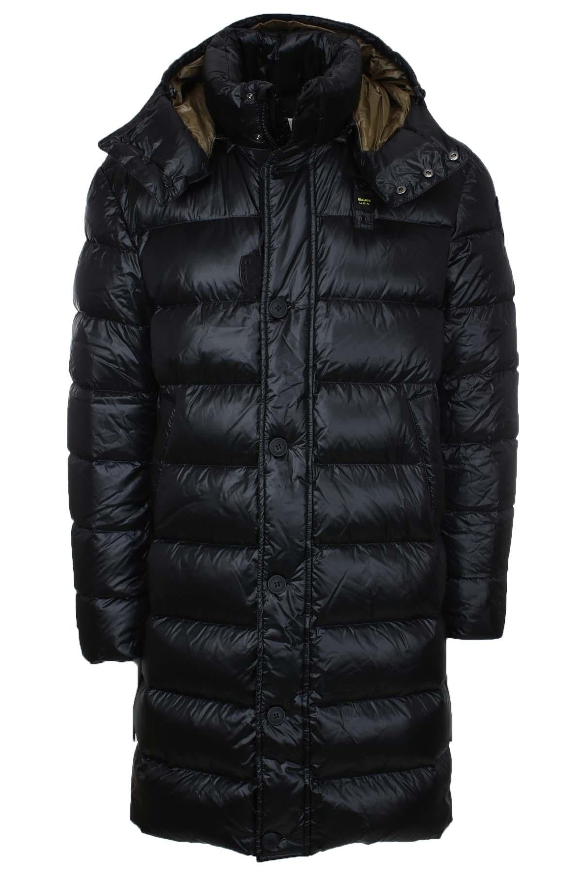 Piumino lungo con cappuccio estraibile CARVER 