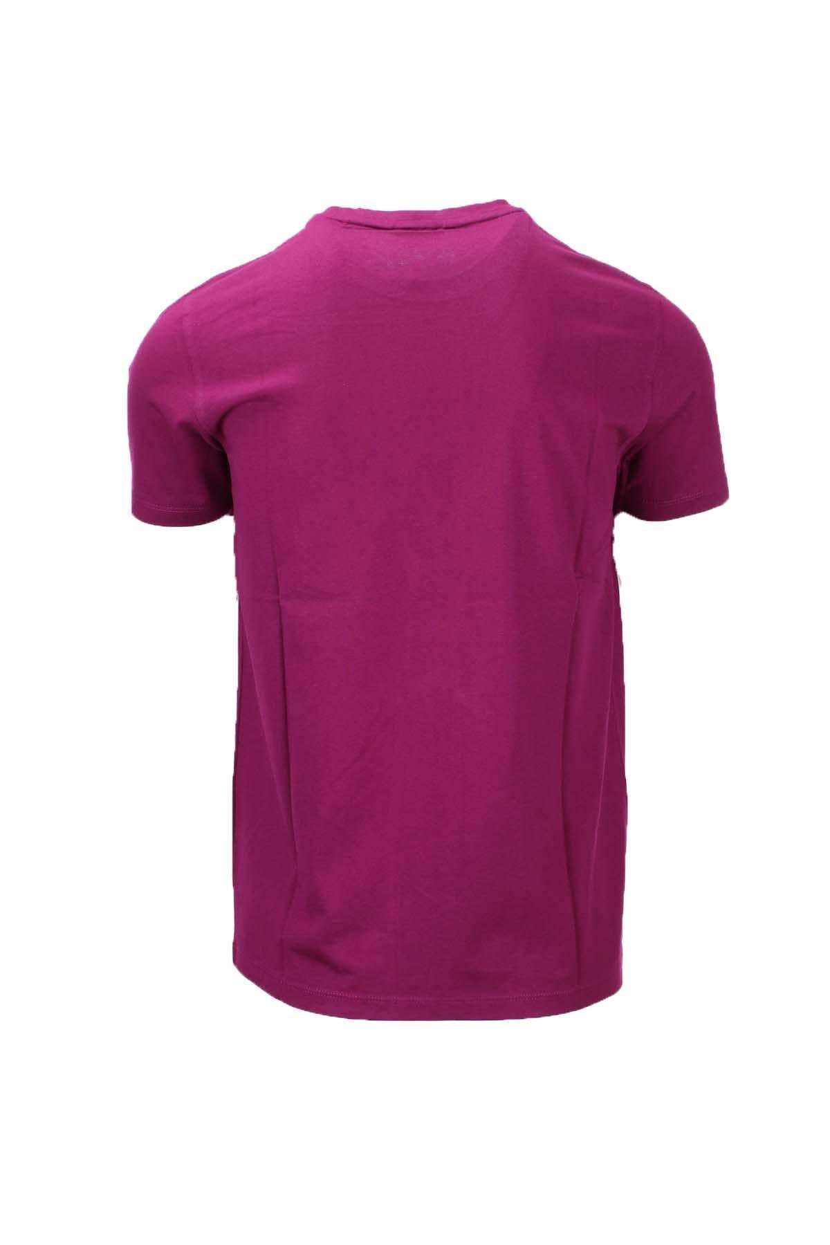T-shirt mezza manica in cotone con logo 