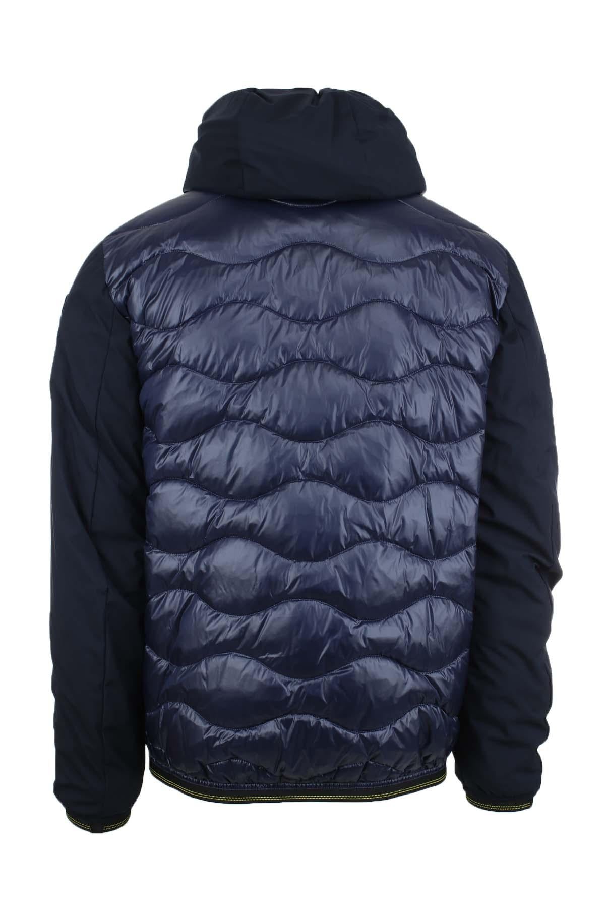 Piumino in nylon e neoprene con tasca ALBERT 