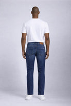 Jeans Uomo 5 Tasche Denim Stretch Slim 