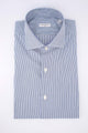 Camicia in cotone a righe multicolor
