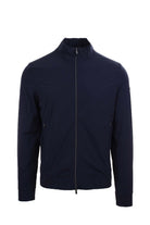 Giubbino Bomber full zip in tessuto tecnico 