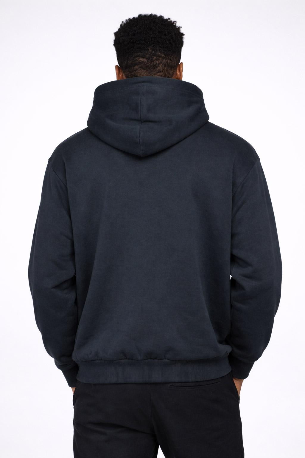 Felpa Hoodie GCDS Uomo con Logo Frontale Glitterato 