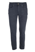 Pantalone 5 tasche micropuntinato stretch 
