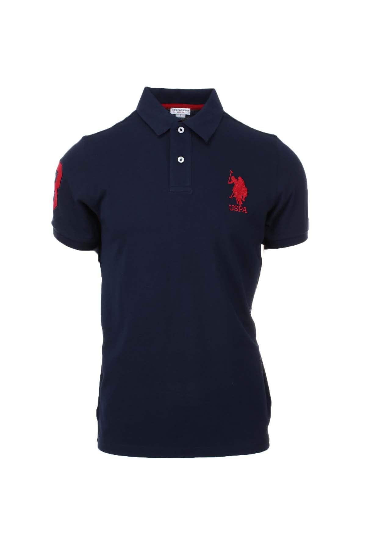 Polo mezza manica maxilogo 