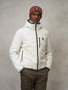 Piumino bomber in neoprene con cappuccio Derry 