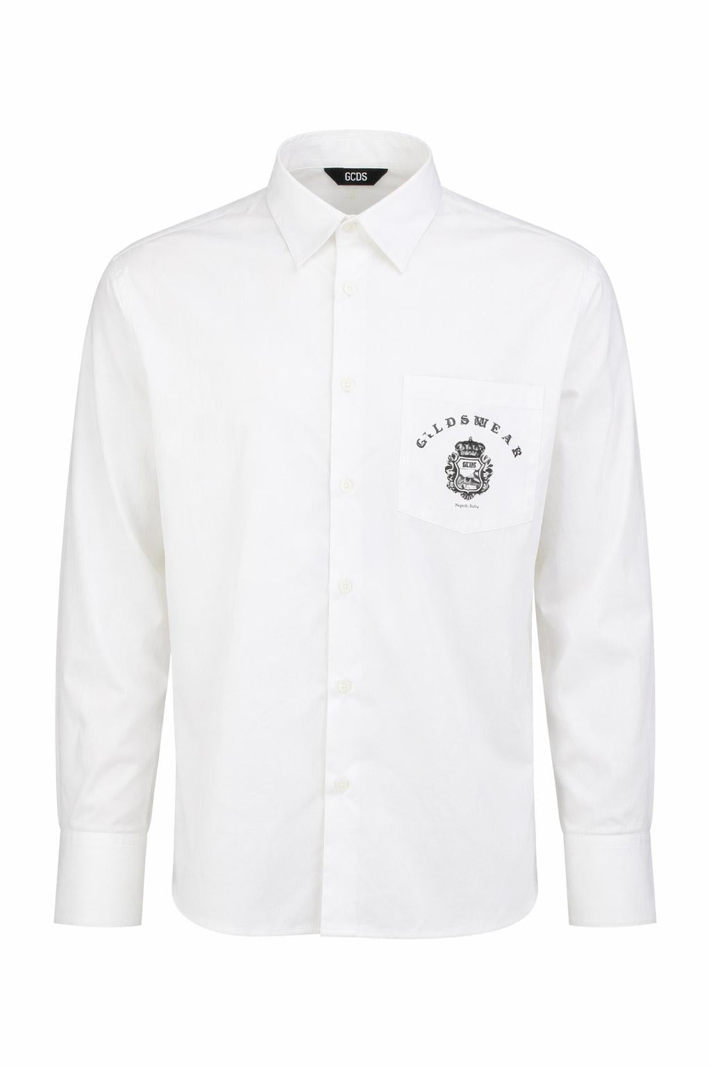 Camicia Oversize uomo con stemma Napoli 