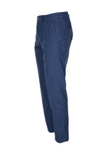 Pantalone chino tasche america in cotone e lino 
