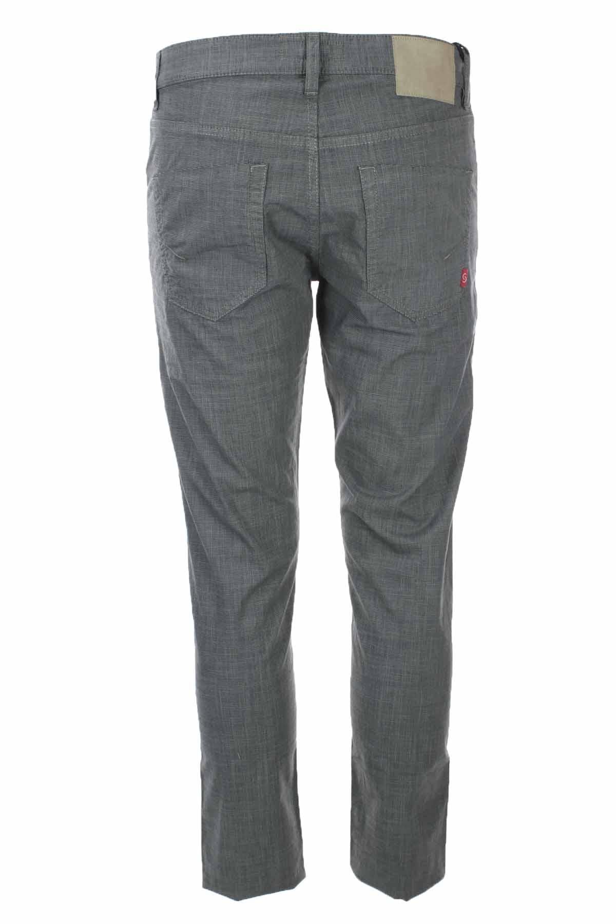 Pantalone Chino in cotone e lino 