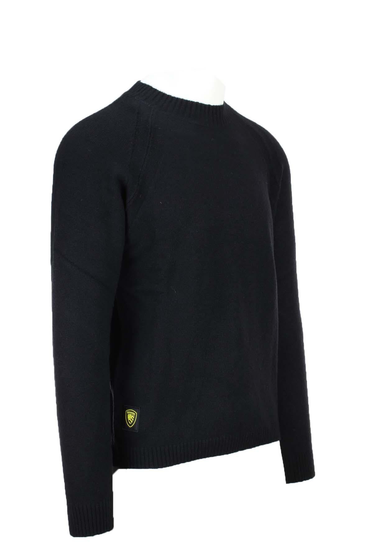 Maglia collo cratere in lana 