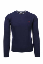 Pullover girocollo in lana 