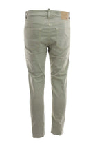 Pantalone in raso cotone 5 tasche 