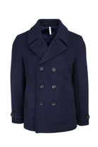 Giacca Peacoat doppiopetto in lana. 