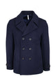 Giacca Peacoat doppiopetto in lana.