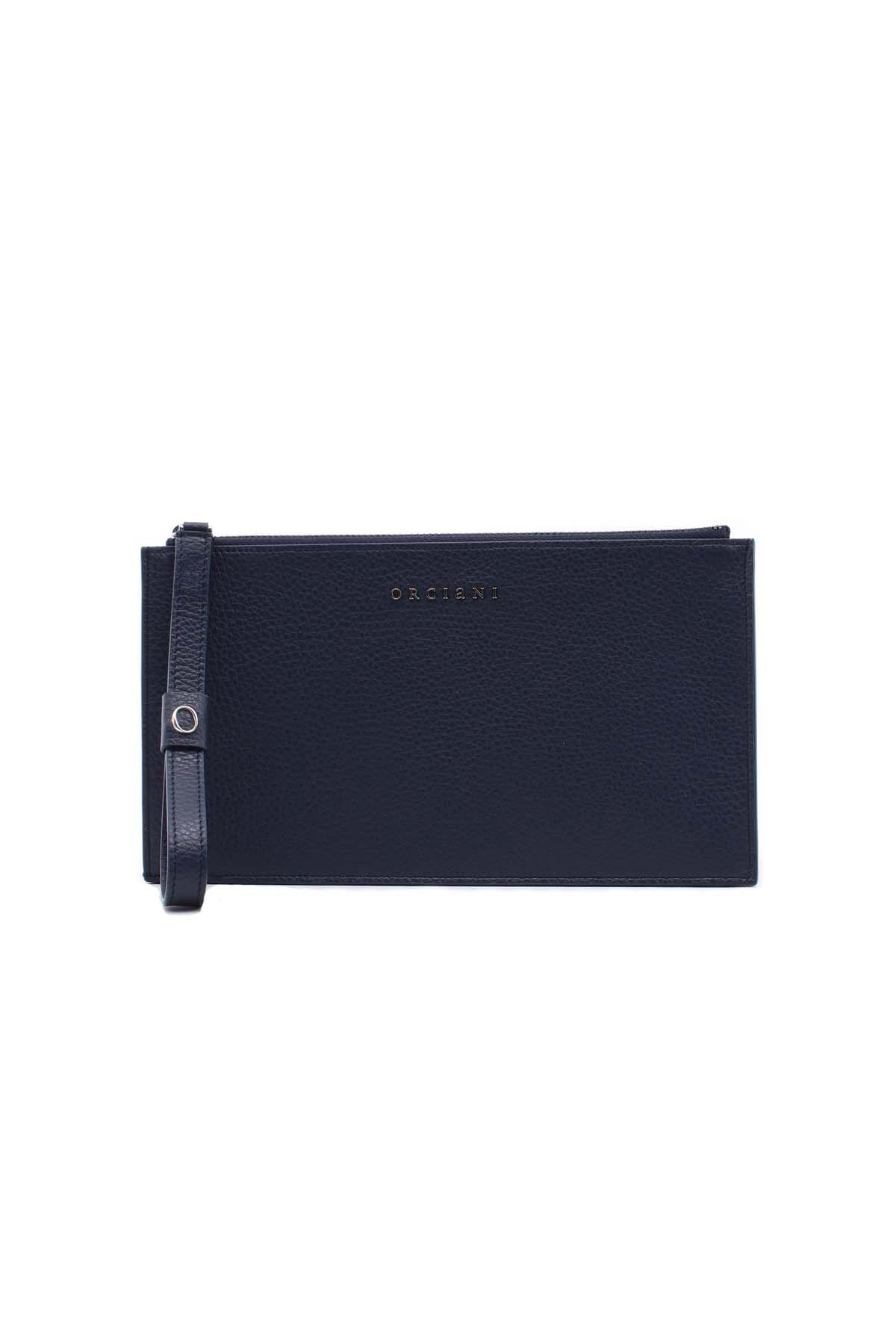Pochette busta con polsiera in pelle micron 