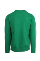 Maglia girocollo uomo in lana unito 