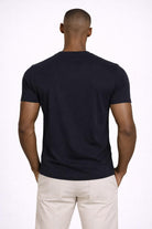 T-Shirt Uomo Cotone con logo ricamato 