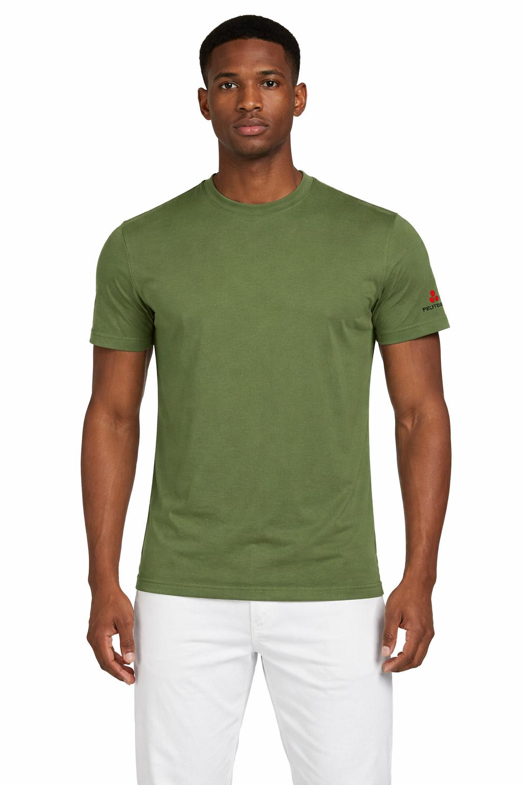 T-Shirt Uomo Zole in Piquet Cotone Seta 