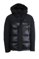 Piumino con cappuccio bitessuto BROOK 