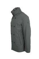 Giacca peacoat doppiopetto con pettorina Edmund 