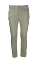 Pantalone 5 tasche in cotone lino