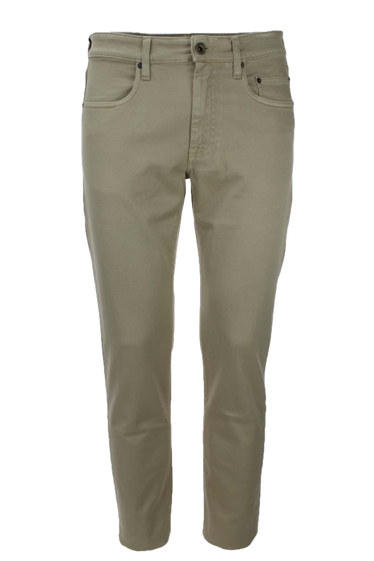 Pantalone 5 tasche in cotone bull-denim Siviglia uomo 
