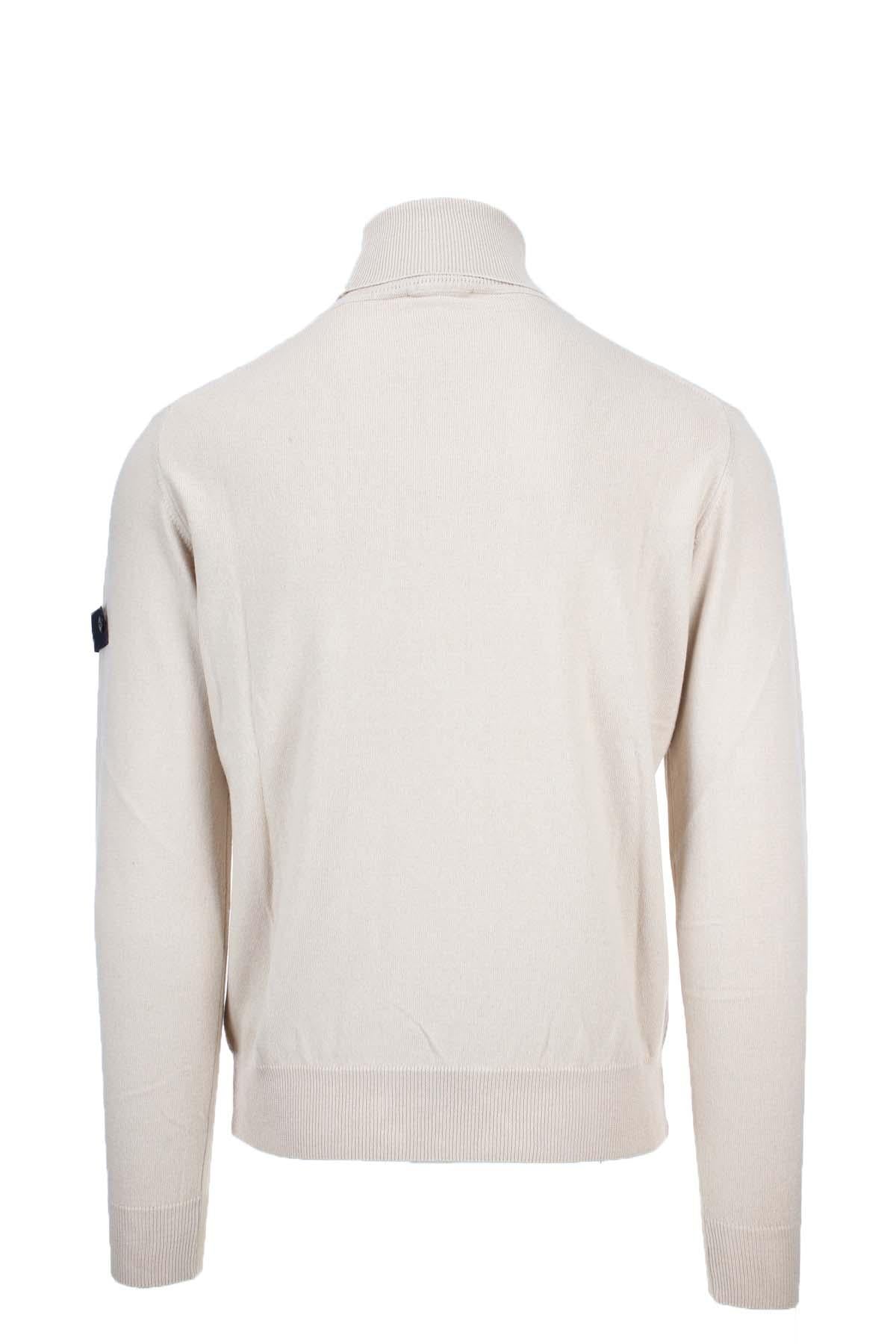 Maglia dolcevita unito con intarsi Otawara 