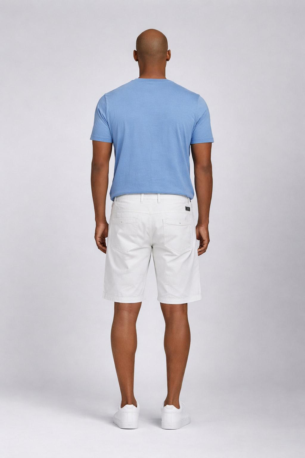 Bermuda Uomo in Cotone Stretch con Logo 