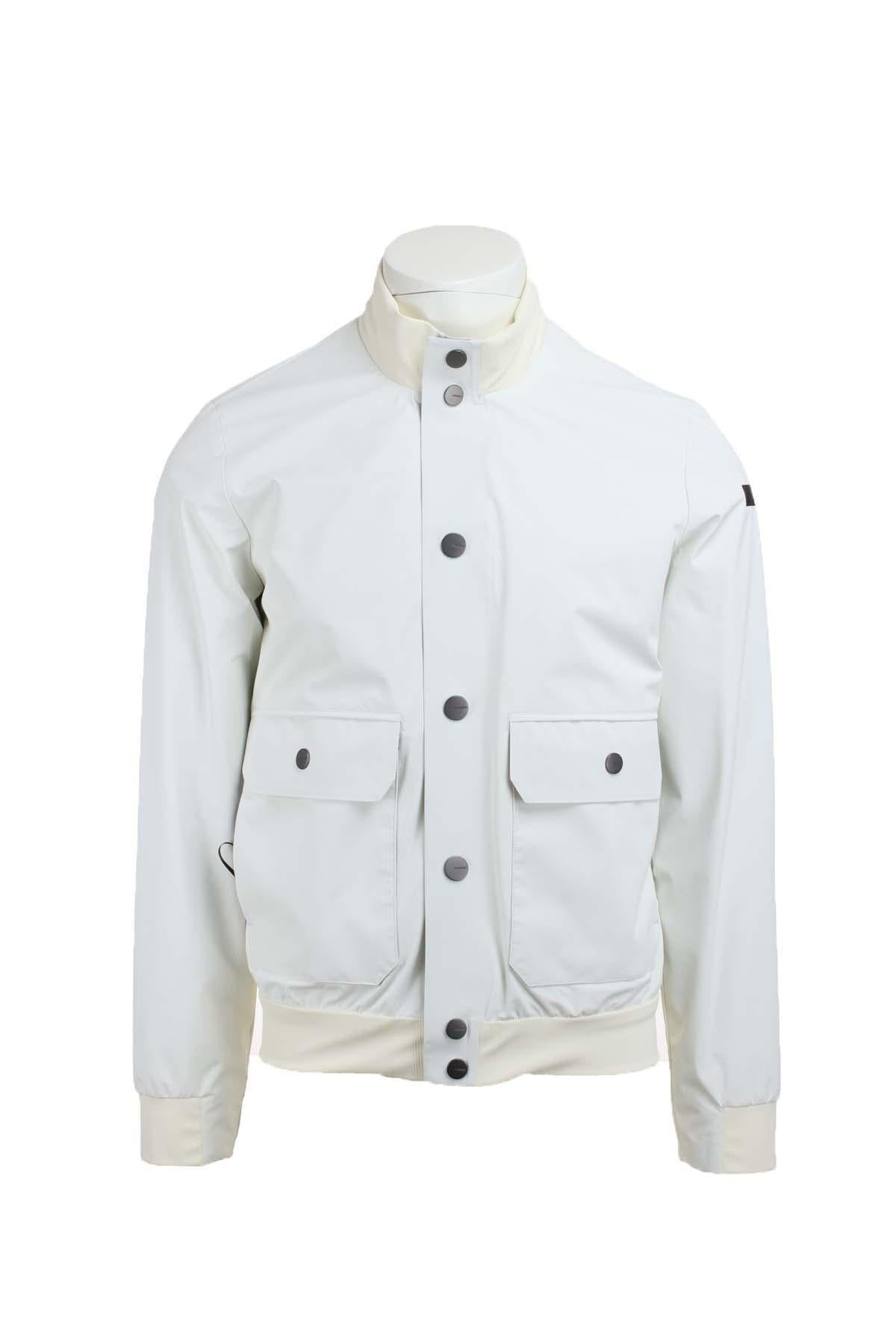 Giubbino in tessuto gommato 