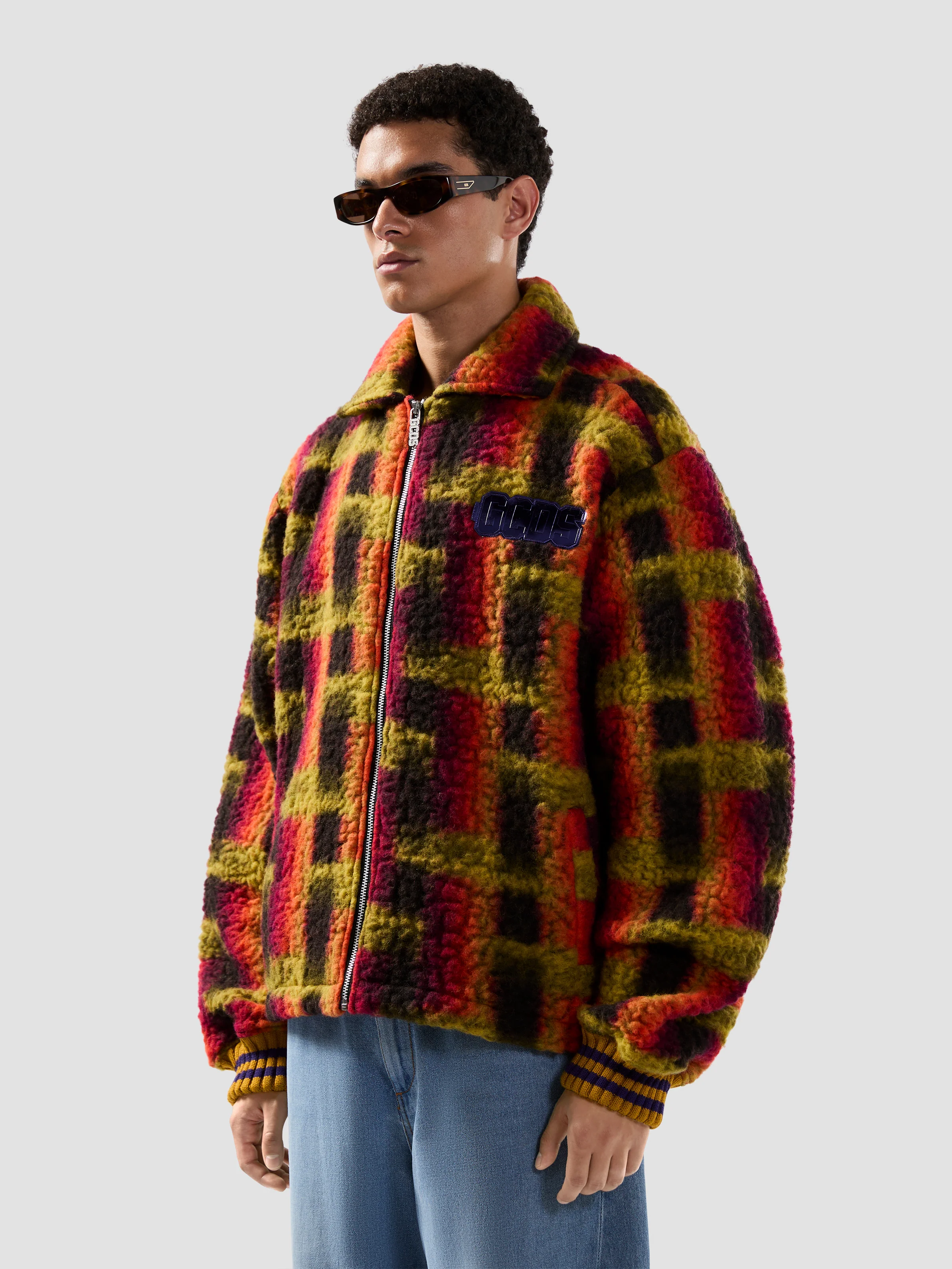 Giacca ricciolo multicolor Teddy 