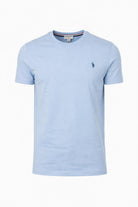 T-Shirt Uomo Cotone con logo ricamato 