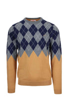 Pullover girocollo rombi 