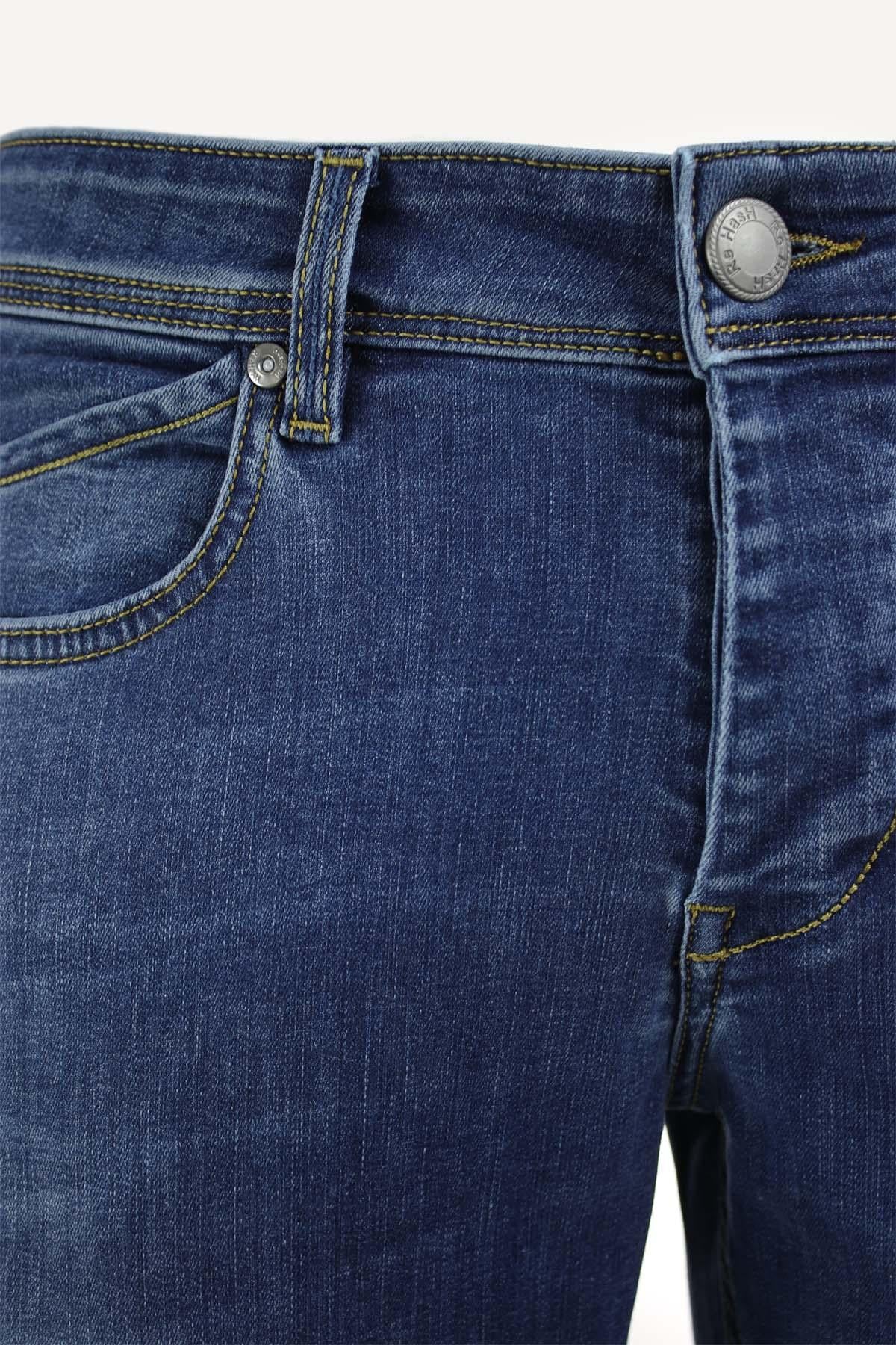 Jeans denim 5 tasche cimosato 