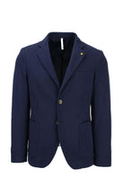 Giacca monopetto in tessuto stretch 